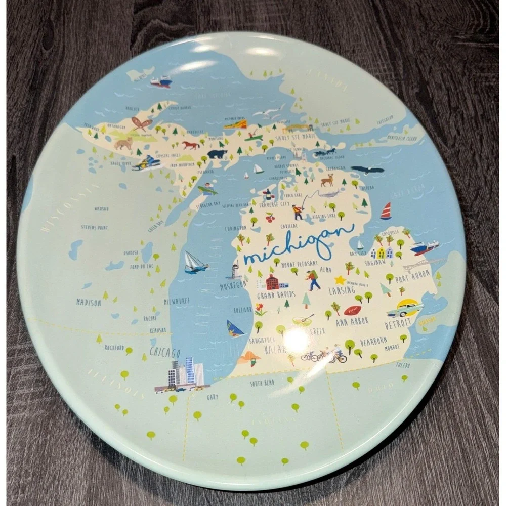 Celebrate the Good Times michigan map